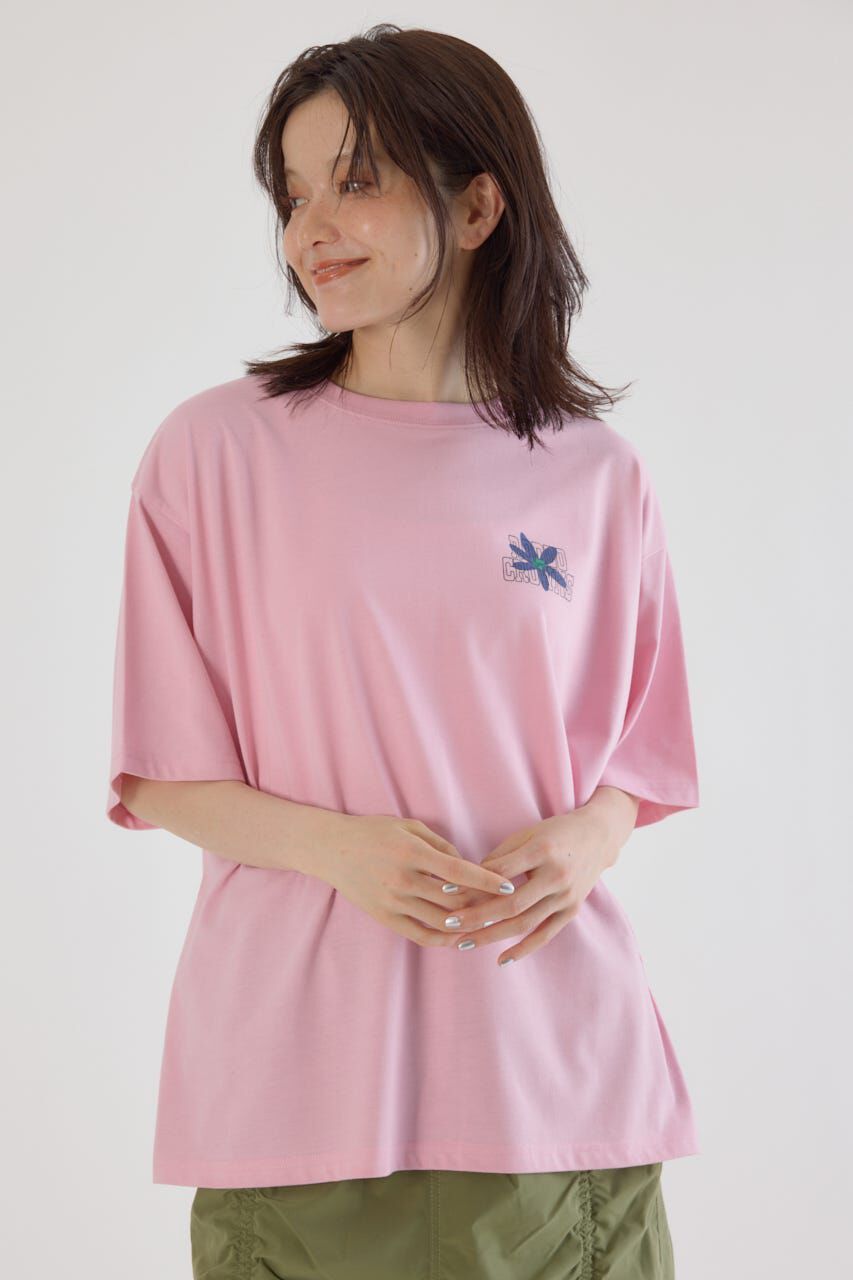 RODEO CROWNS「フラワークロスパッチTシャツ」|Tシャツ・カットソー|