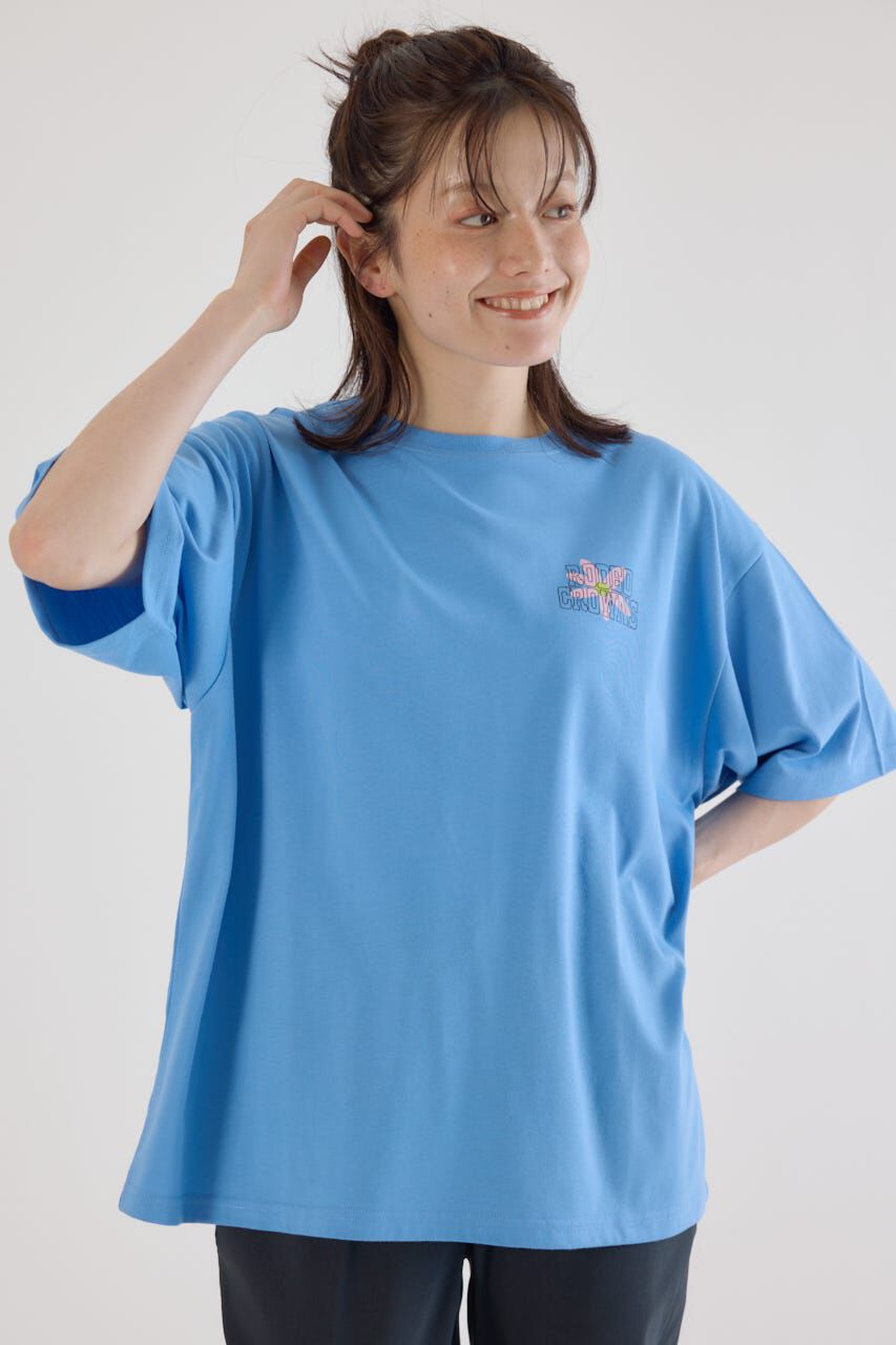 RODEO CROWNS「フラワークロスパッチTシャツ」|Tシャツ・カットソー|BLU
