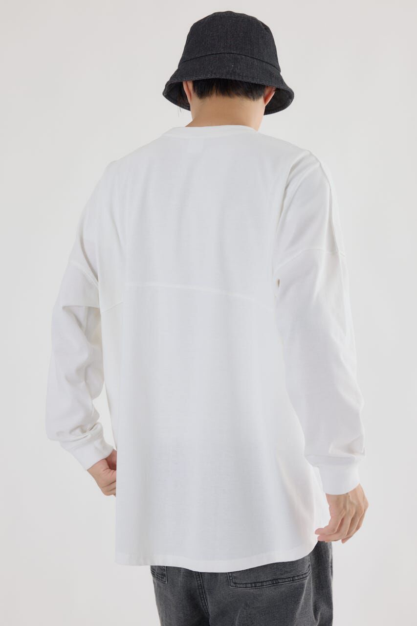 RODEO CROWNS「SHARE ビッグフットボール L/S Tシャツ」|Tシャツ・カットソー|