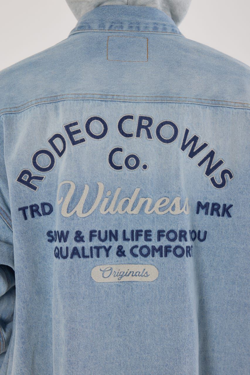 RODEO CROWNS「フーデッドデニムシャツジャケット」|その他|