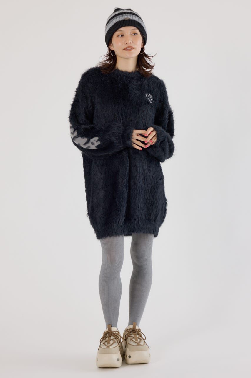 RODEO CROWNS「シャギーロゴニットワンピース」|ワンピース|