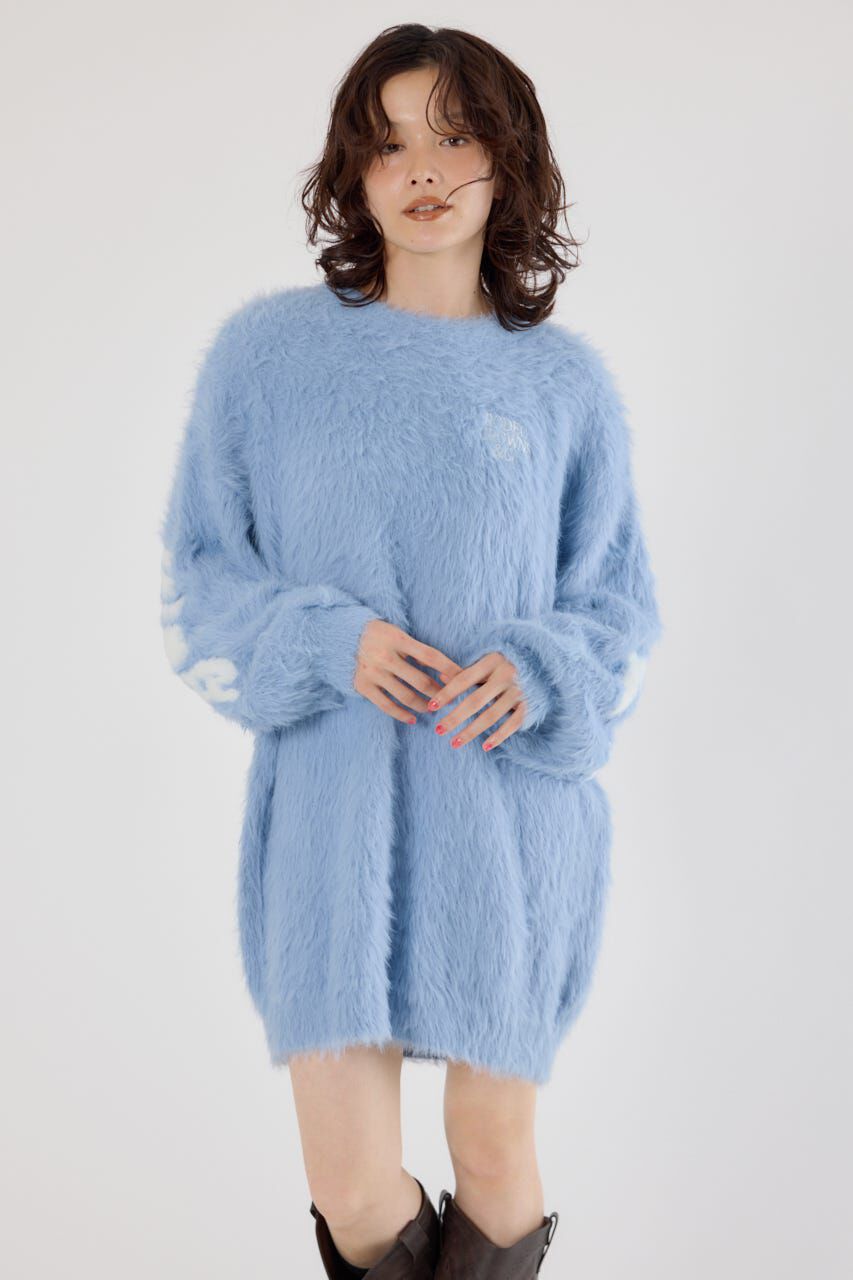 RODEO CROWNS「シャギーロゴニットワンピース」|ワンピース|