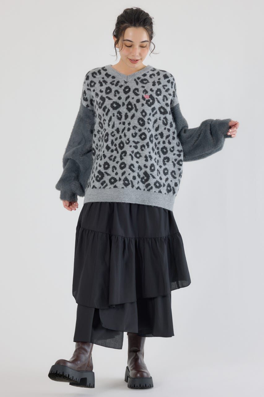 RODEO CROWNS「アームシャギーニットトップス」|ニット・セーター|