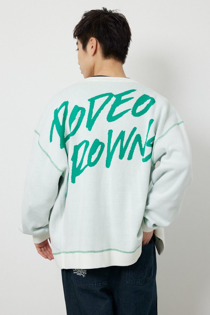 RODEO CROWNS「スウェットライクZIPカーディガン」|カーディガン|