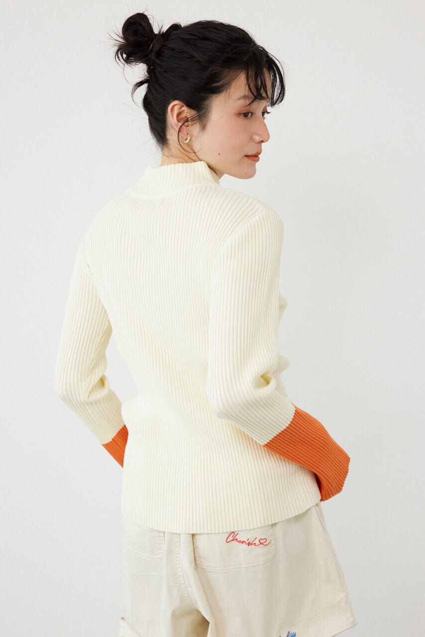 RODEO CROWNS「スリーブカラーニットトップス」|ニット・セーター|