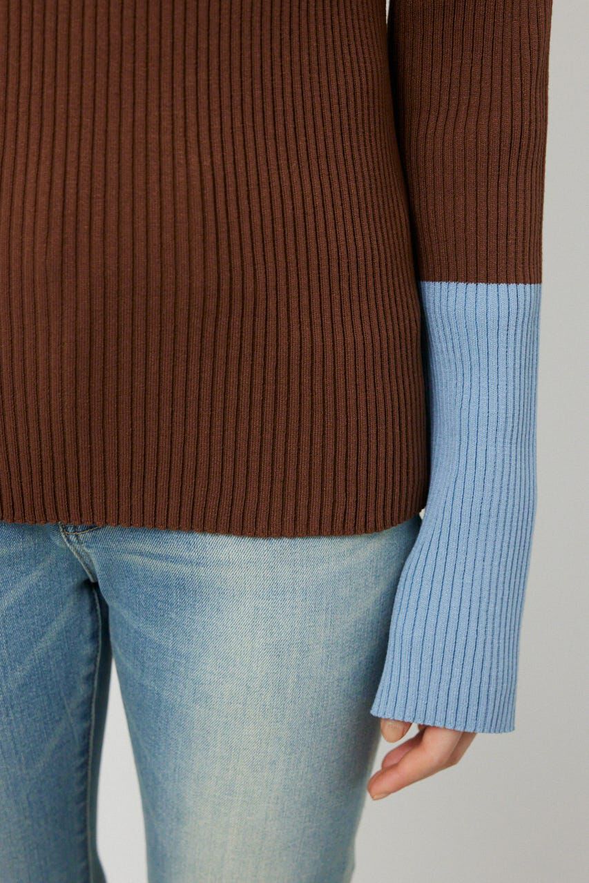 RODEO CROWNS「スリーブカラーニットトップス」|ニット・セーター|