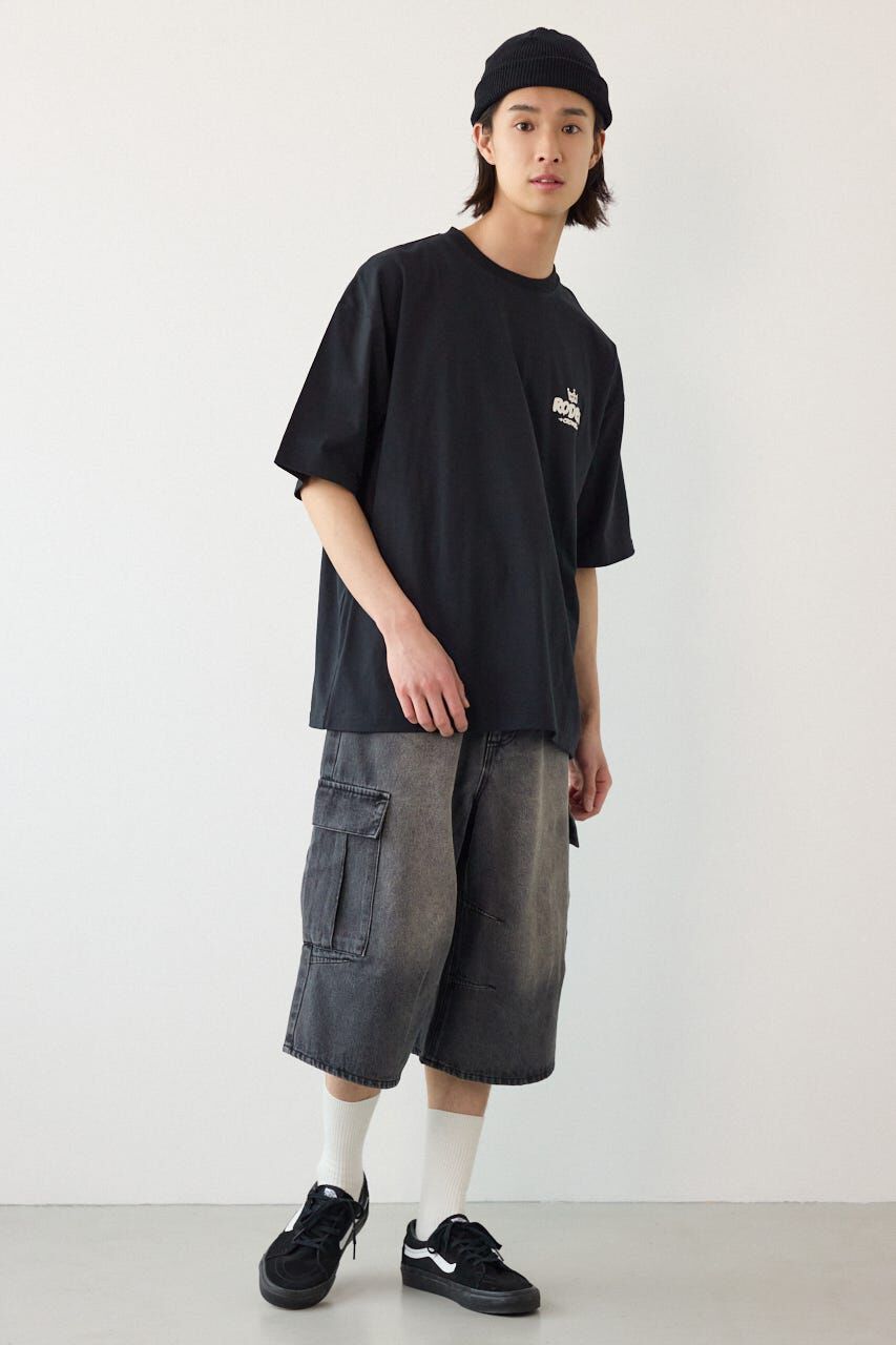RODEO CROWNS「デニムバミューダカーゴパンツ」|デニム|