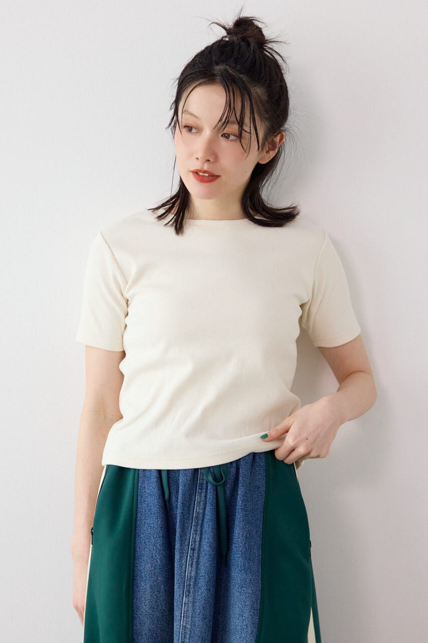 RODEO CROWNS「＜WEB先行アイテム＞ピグメント2wayリブTシャツ」|Tシャツ・カットソー|IVOY3