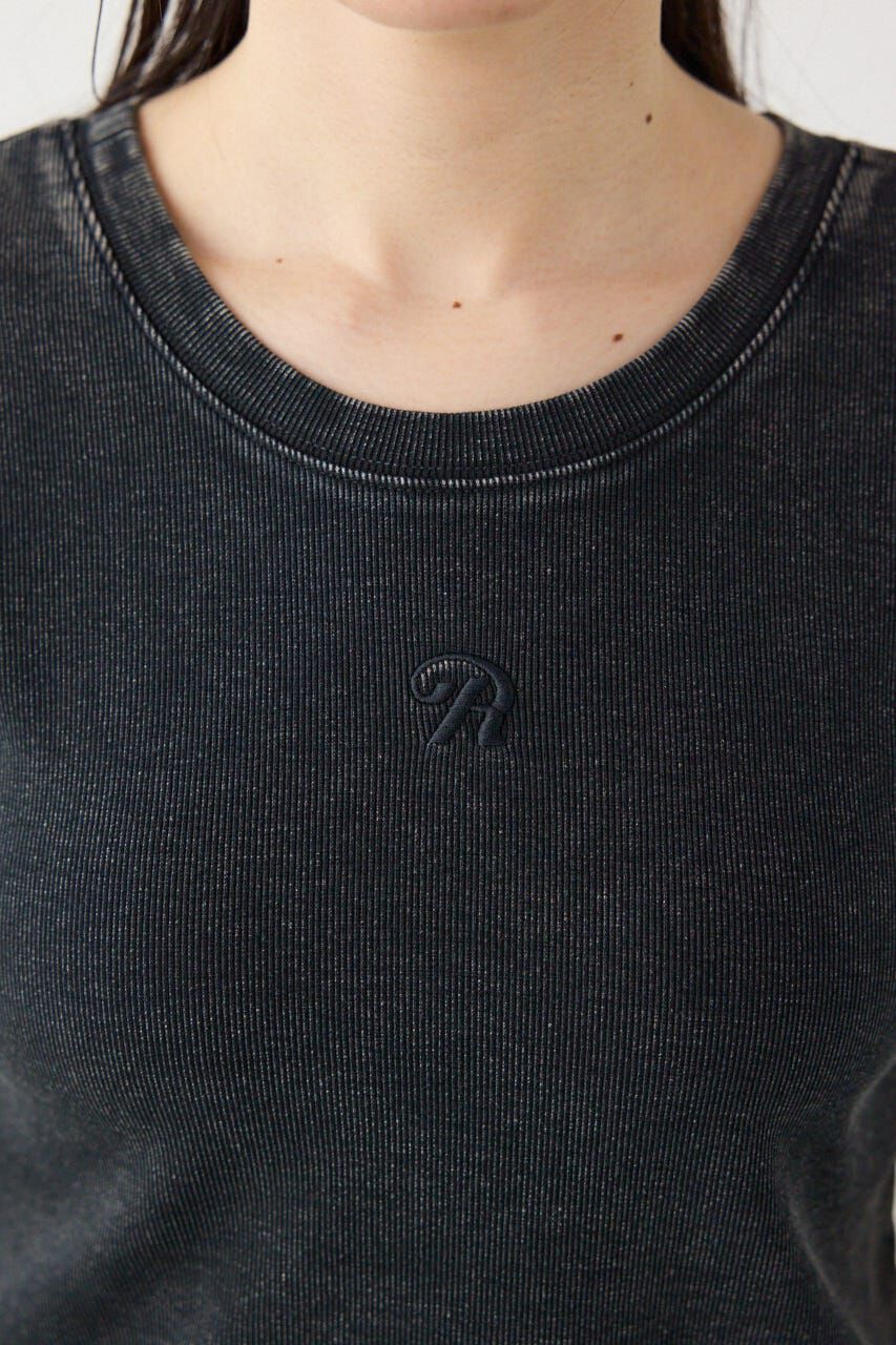 RODEO CROWNS「＜WEB先行アイテム＞ピグメント2wayリブTシャツ」|Tシャツ・カットソー|