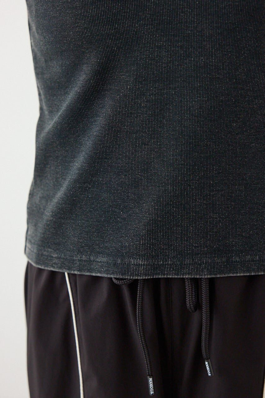 RODEO CROWNS「＜WEB先行アイテム＞ピグメント2wayリブTシャツ」|Tシャツ・カットソー|