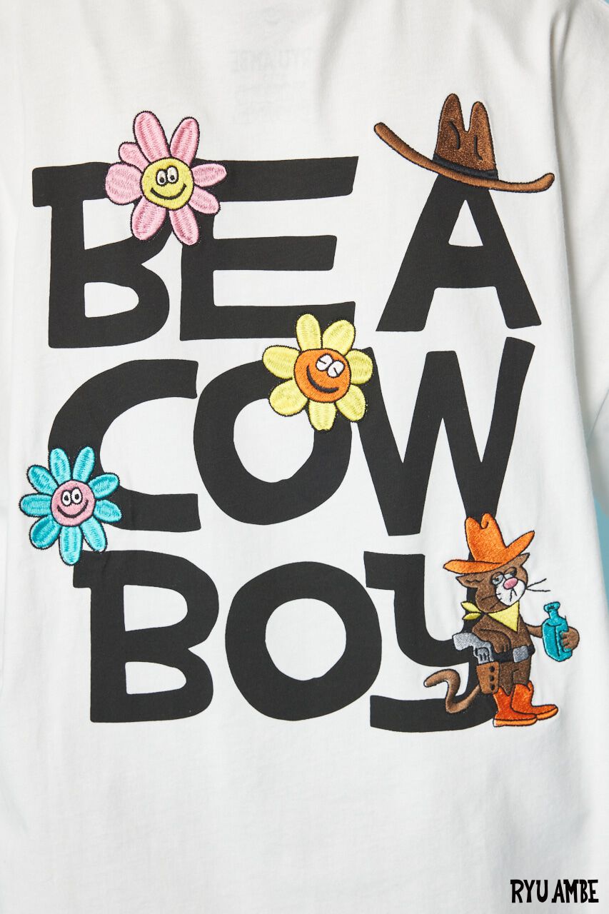 RODEO CROWNS「(Ryu Ambe)MOTIF刺繍Tシャツ」|Tシャツ・カットソー|