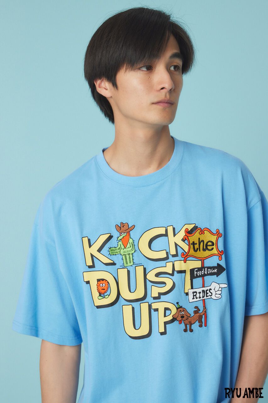 RODEO CROWNS「(Ryu Ambe)MOTIF刺繍Tシャツ」|Tシャツ・カットソー|