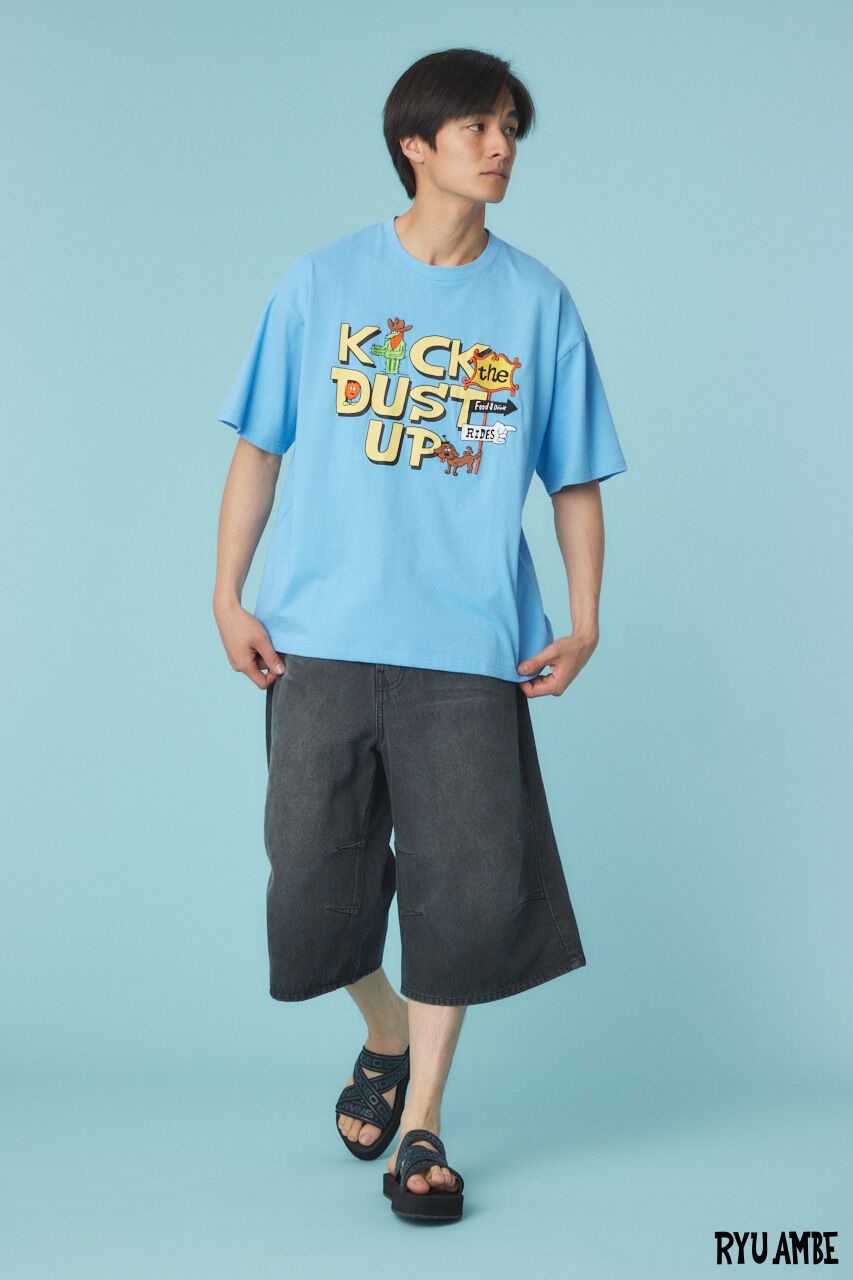 RODEO CROWNS「(Ryu Ambe)MOTIF刺繍Tシャツ」|Tシャツ・カットソー|