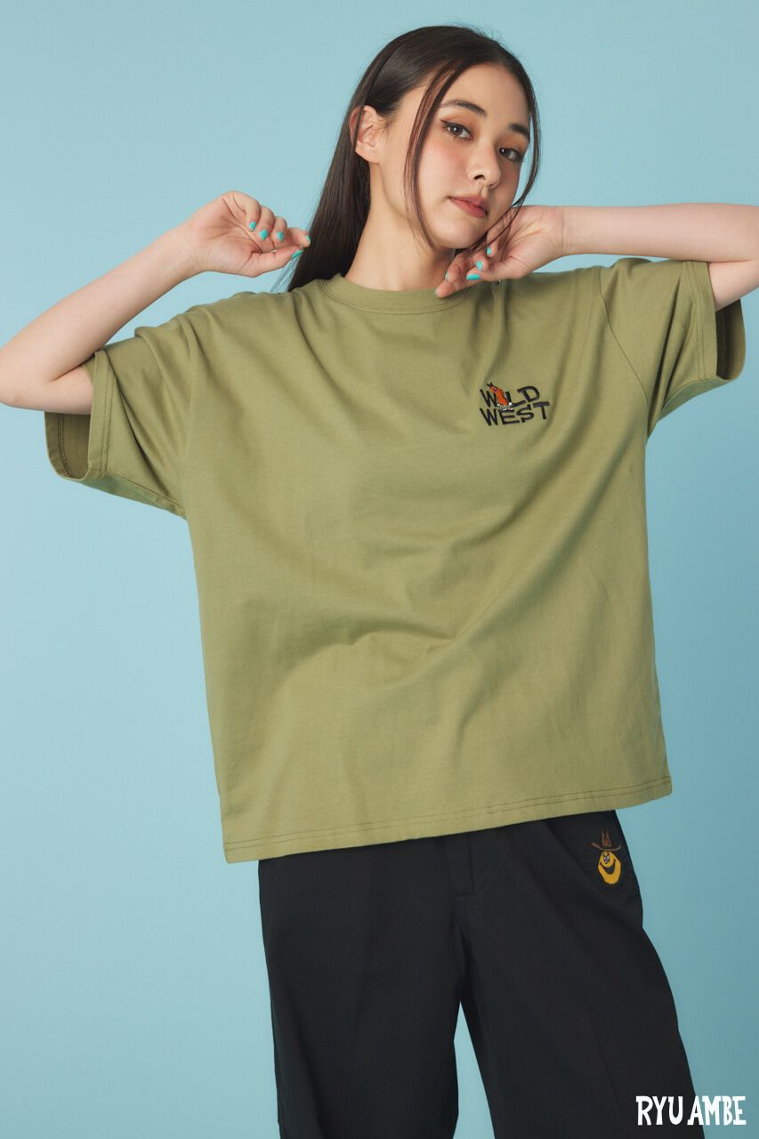 RODEO CROWNS「(Ryu Ambe)MOTIF刺繍Tシャツ」|Tシャツ・カットソー|KHA