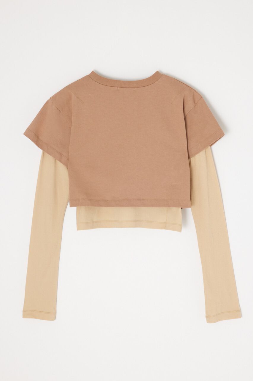 SLY「2P LAYERED トップス」|Tシャツ・カットソー|