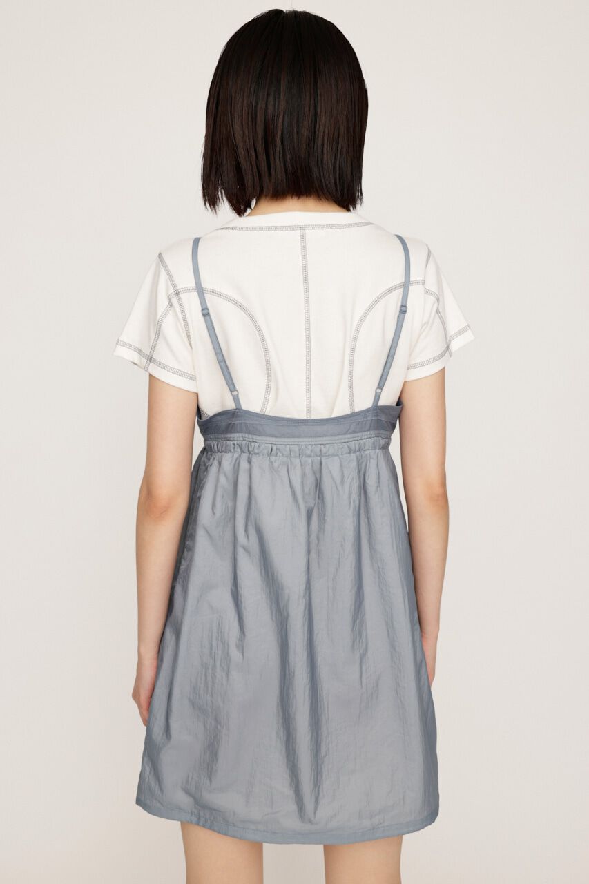 SLY「SHEER CAMI ZIP ドレス」|ワンピース|