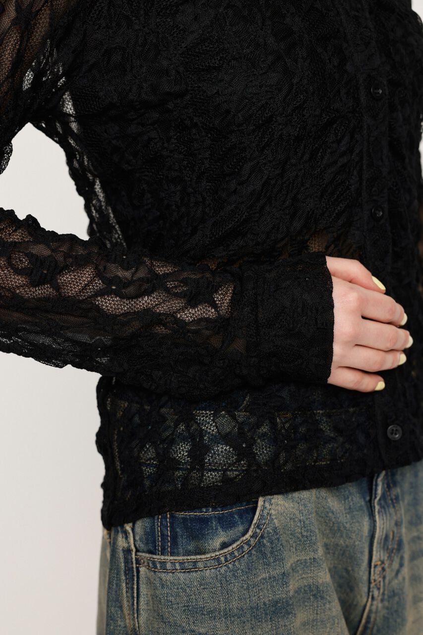 SLY「LACE COMPACT シャツ」|シャツ・ブラウス|