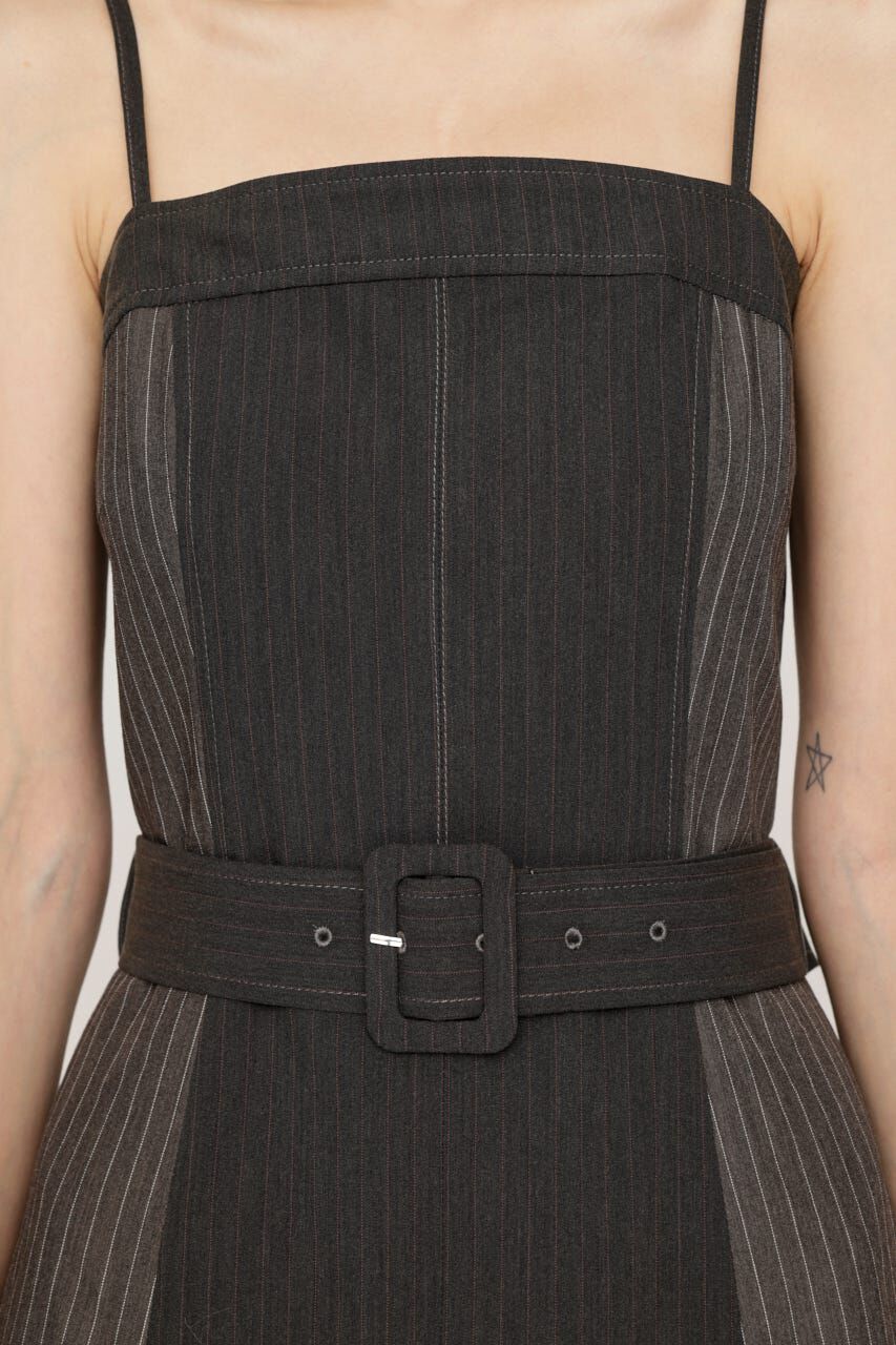 SLY「BOX PLEATS CAMI S／OP SET」|ワンピース|