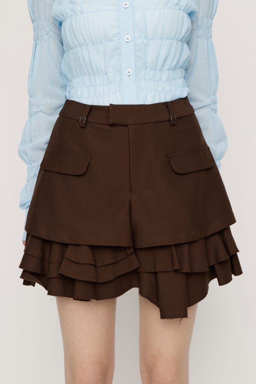 SLY「LAYERED FRILL スコート」|その他|