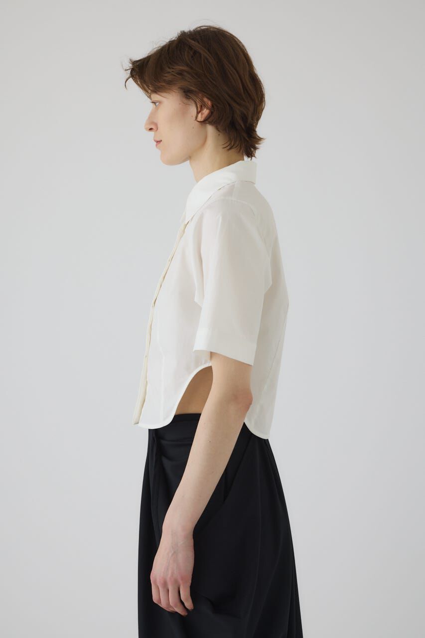 RIM.ARK 「Round hem short SH」|シャツ・ブラウス|