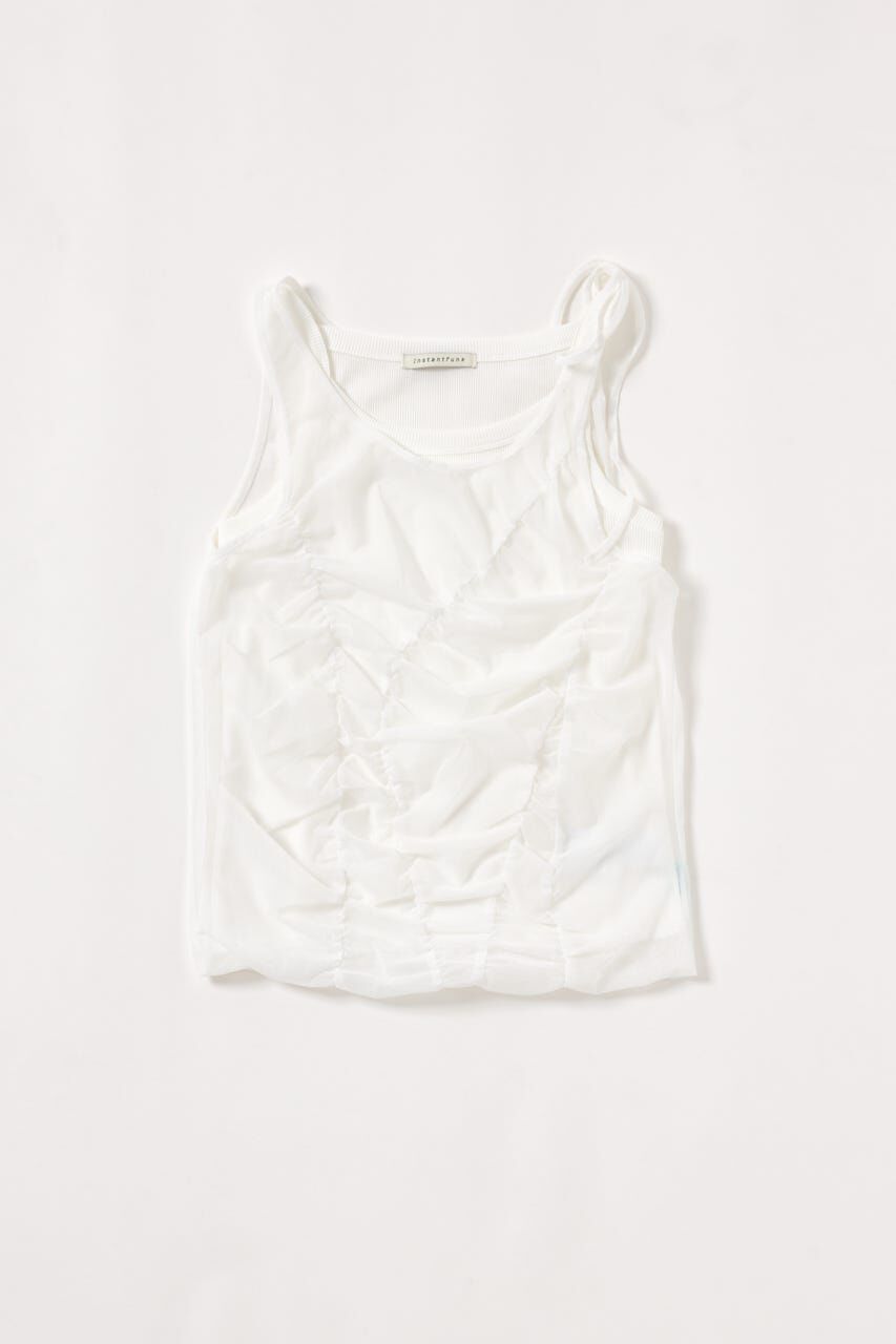 SHEL'TTER SELECT「2WAY スリーブレストップ」|キャミソール|WHT