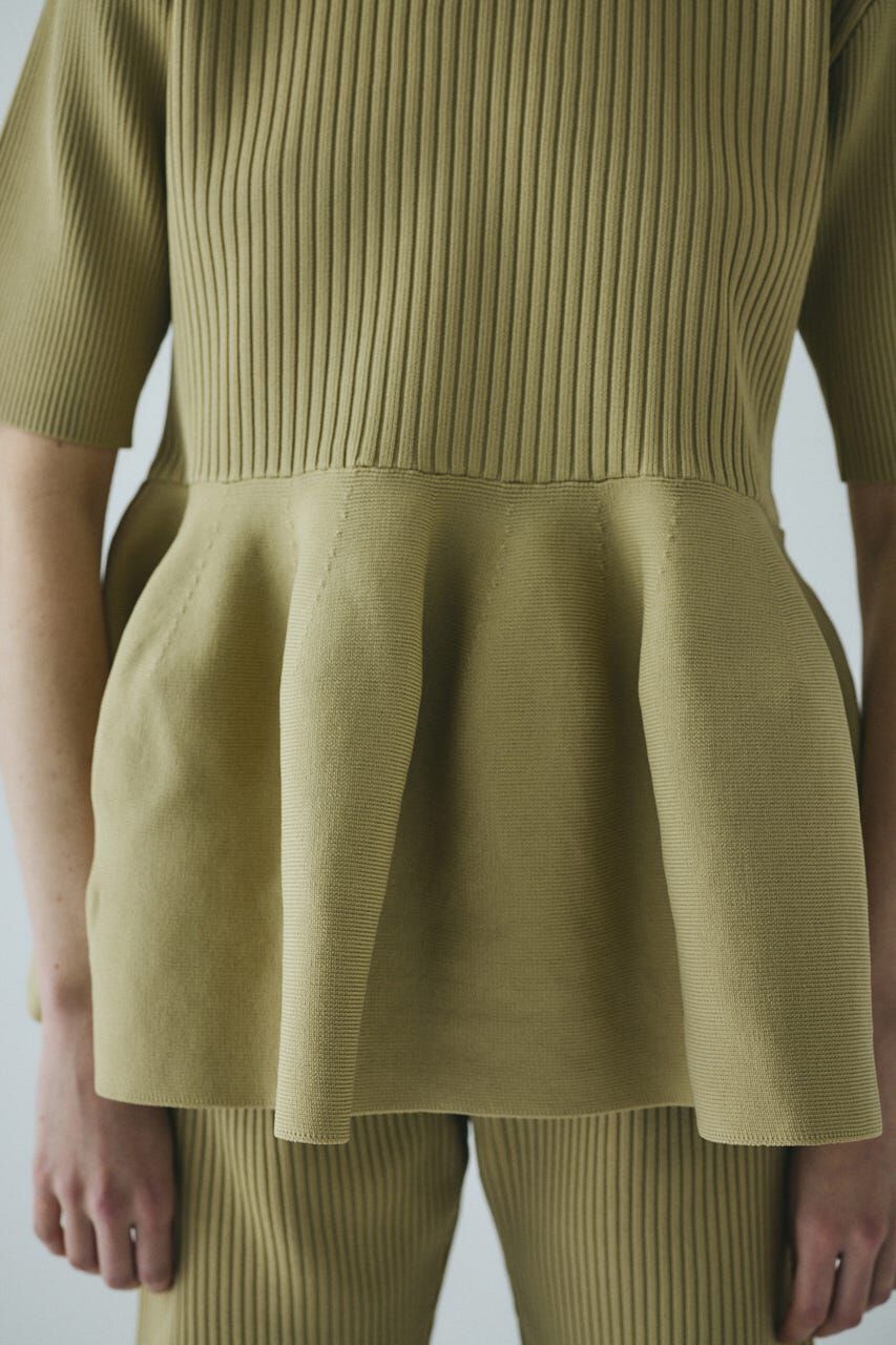 HeRIN.CYE「Flare hem knit tops」|ニット・セーター|