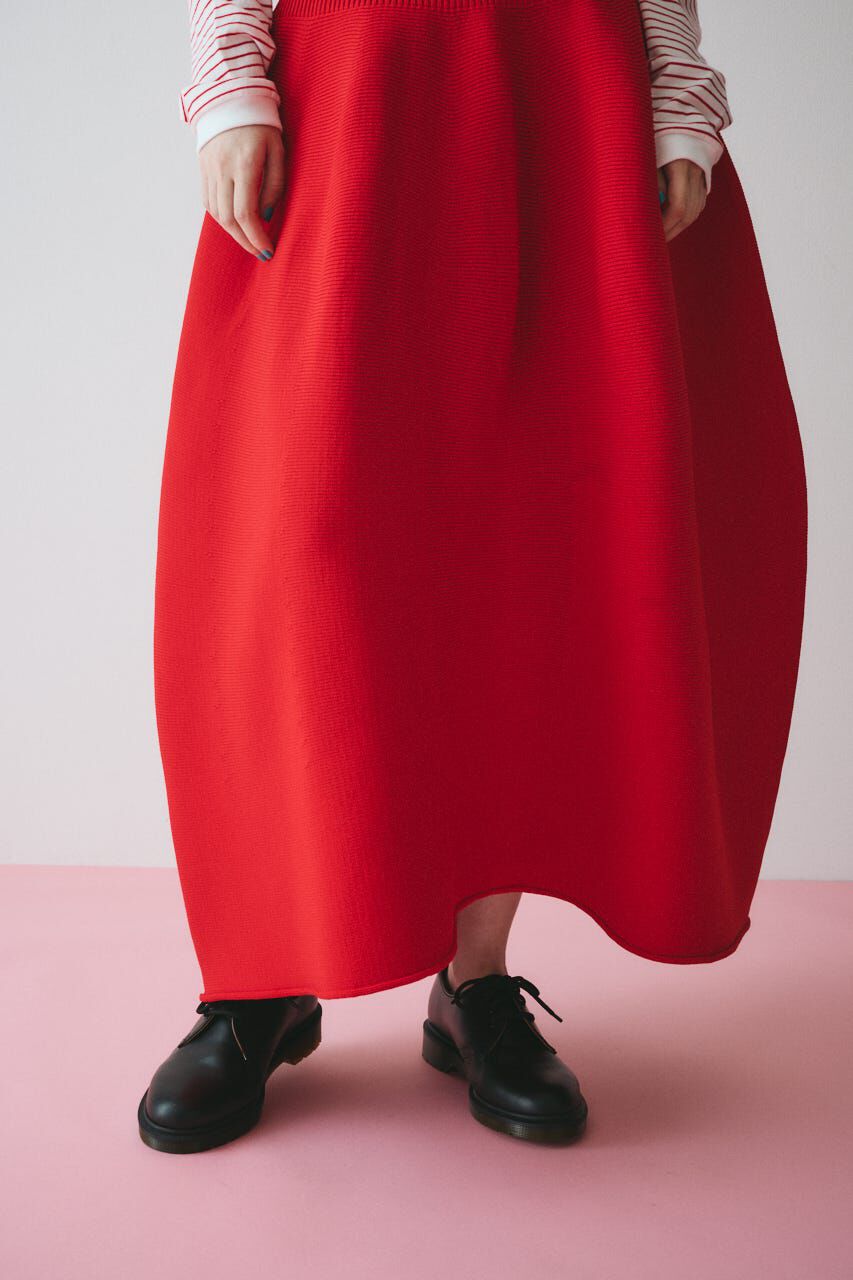 HeRIN.CYE「Jersey volume knit skirt」|スカート|