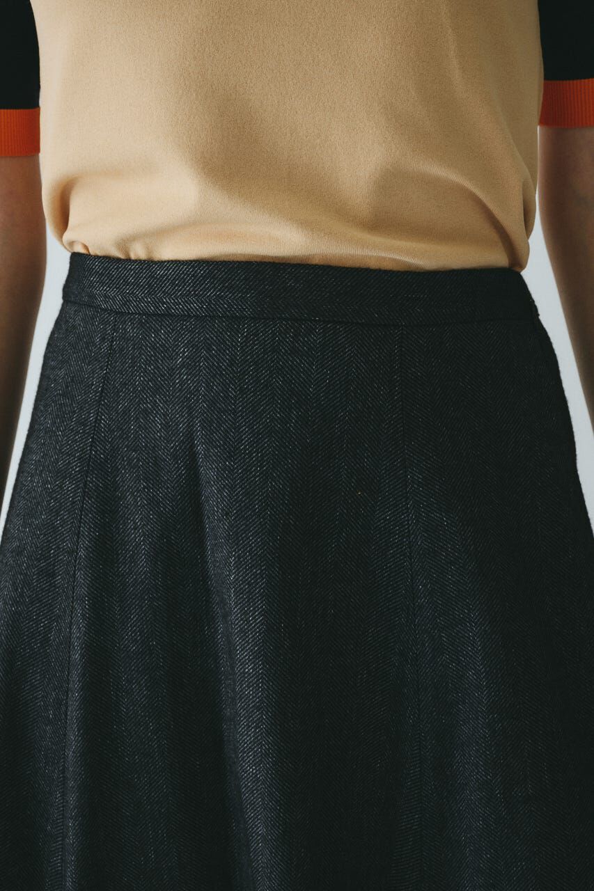 HeRIN.CYE「Herringbone maxi skirt」|スカート|