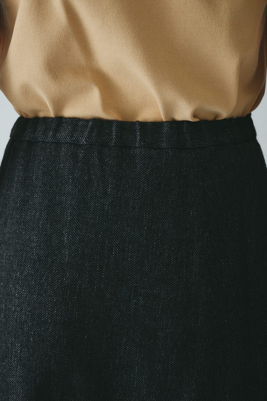 HeRIN.CYE「Herringbone maxi skirt」|スカート|