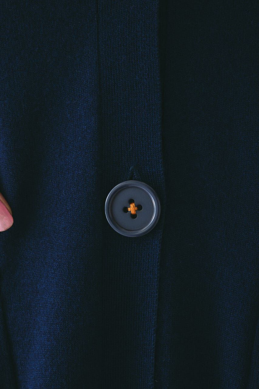 HeRIN.CYE「Bicolor knit cardigan」|カーディガン|