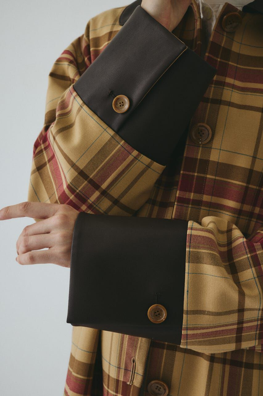 HeRIN.CYE「Bi color long coat」|その他|