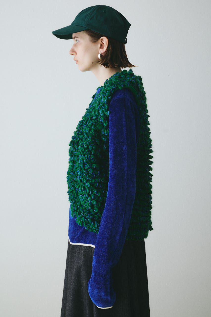 HeRIN.CYE「Pocopoco vest」|ダウンベスト・ベスト|