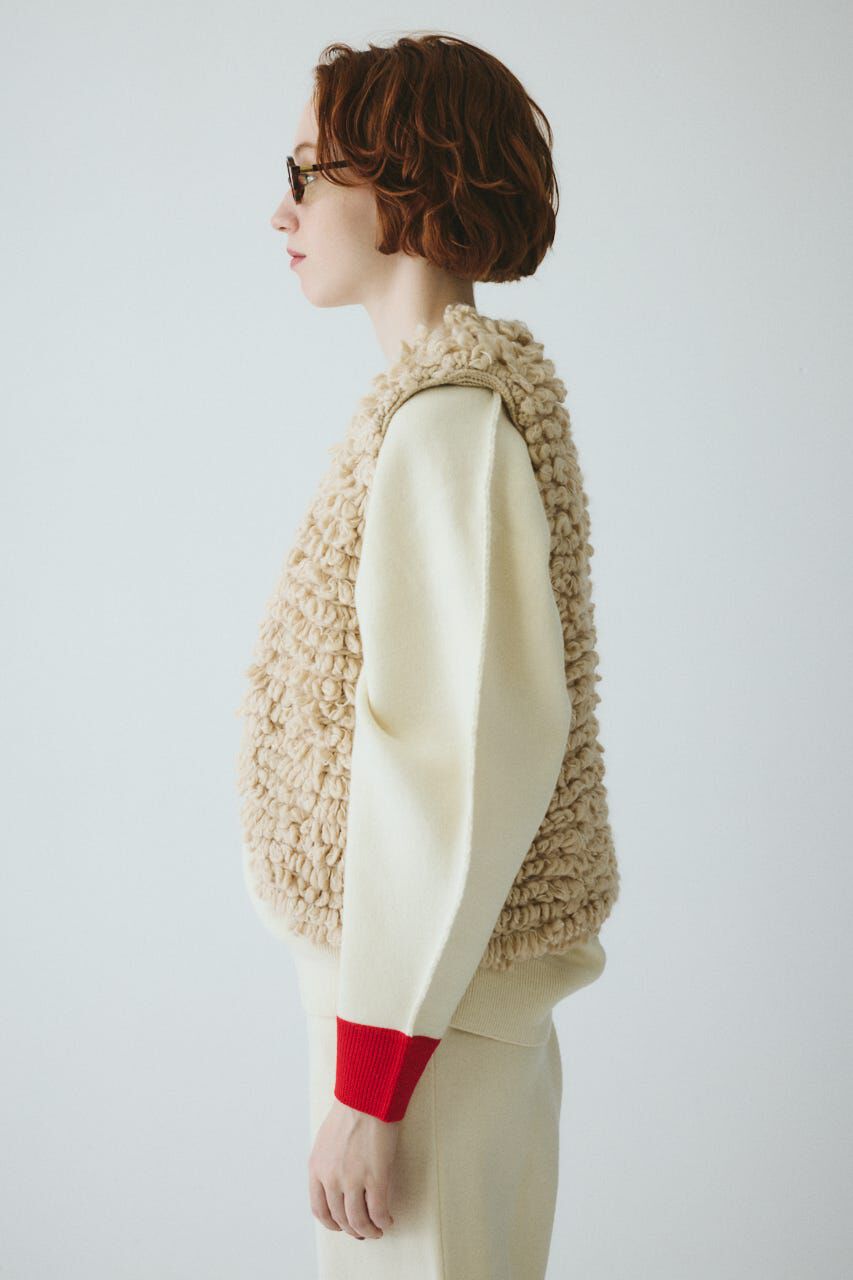 HeRIN.CYE「Pocopoco vest」|ダウンベスト・ベスト|