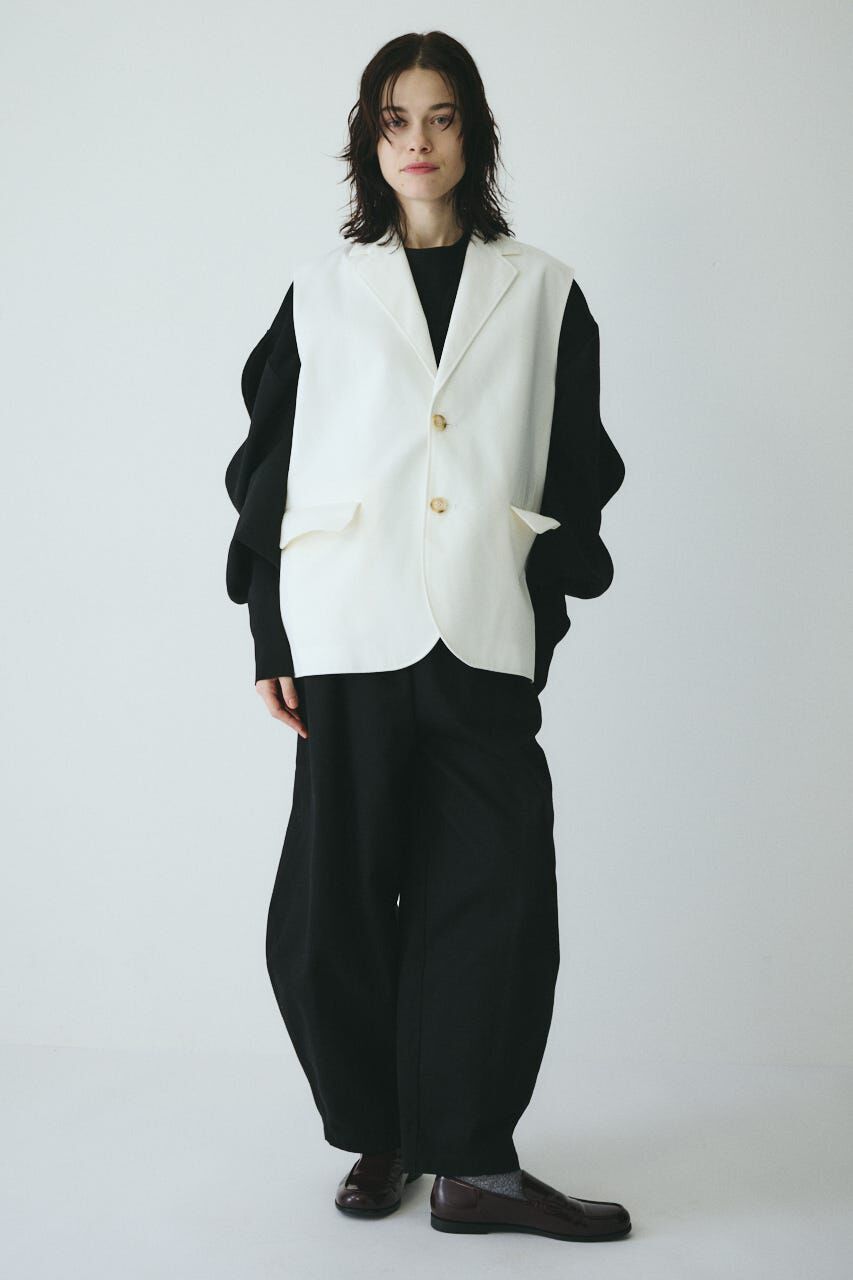 HeRIN.CYE「Big vest」|ダウンベスト・ベスト|