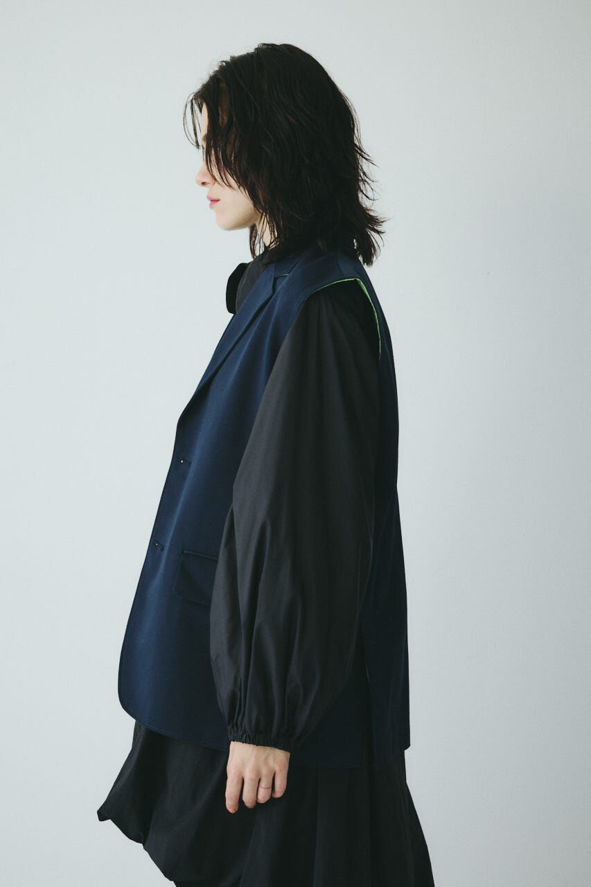 HeRIN.CYE「Big vest」|ダウンベスト・ベスト|