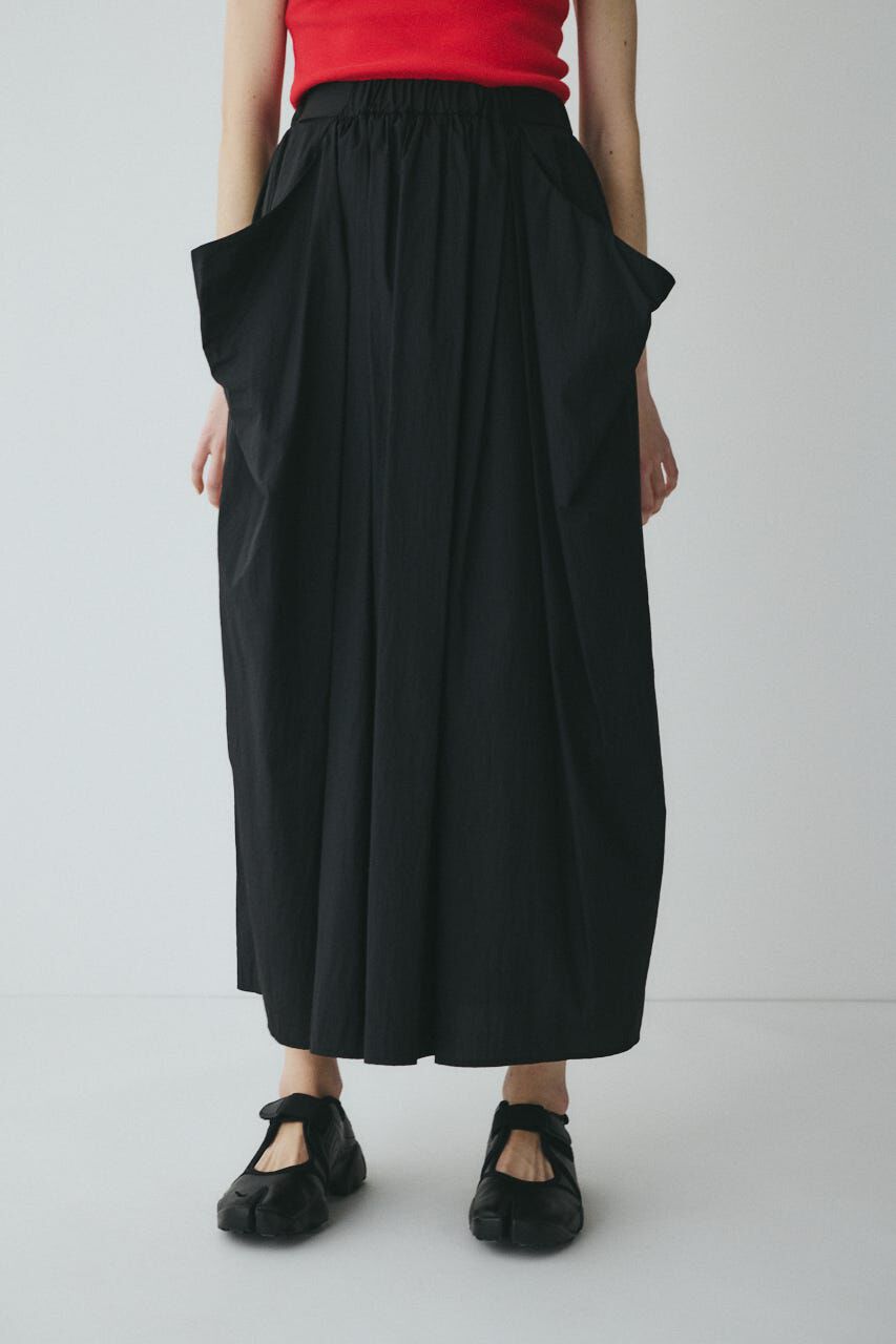 HeRIN.CYE「Volume nylon skirt」|スカート|BLK