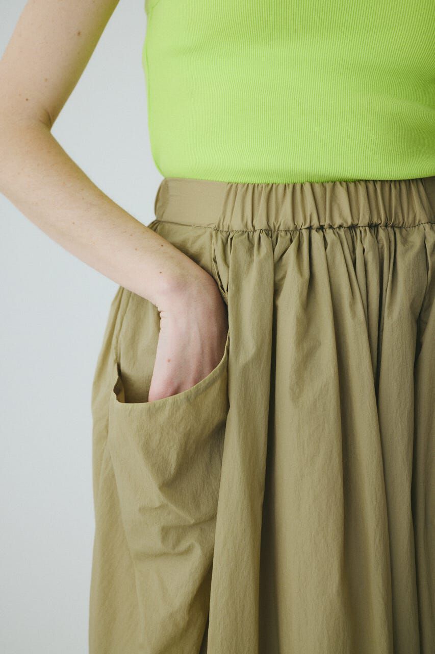 HeRIN.CYE「Volume nylon skirt」|スカート|