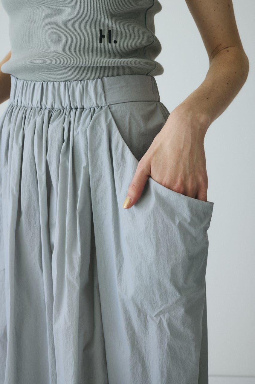 HeRIN.CYE「Volume nylon skirt」|スカート|