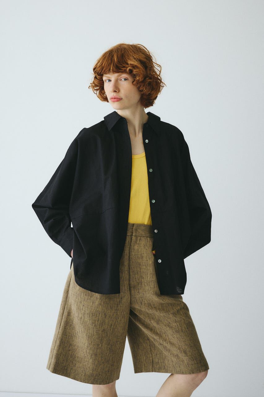 HeRIN.CYE「Back shirring shirt」|シャツ・ブラウス|