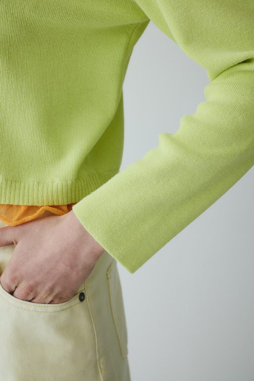 HeRIN.CYE「Double hem knit cardigan」|カーディガン|