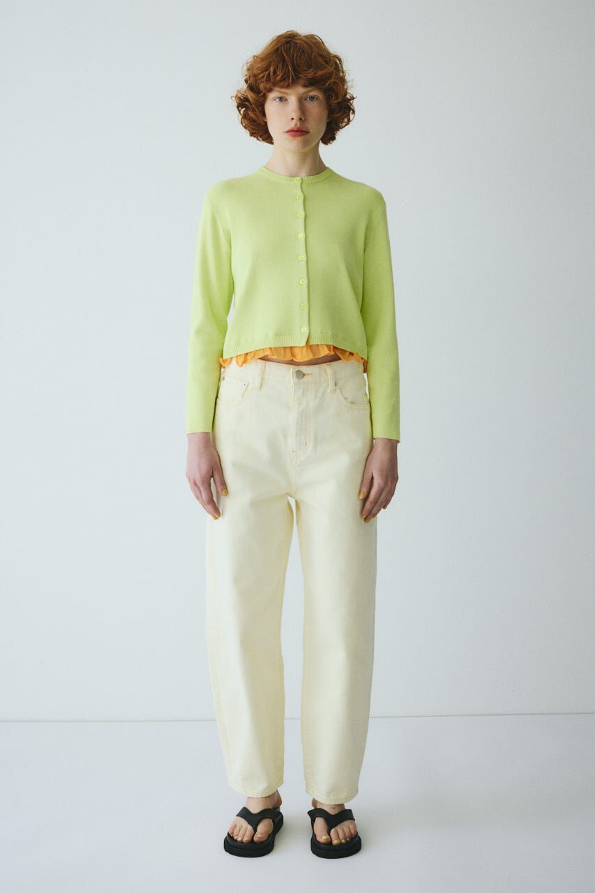 HeRIN.CYE「Double hem knit cardigan」|カーディガン|