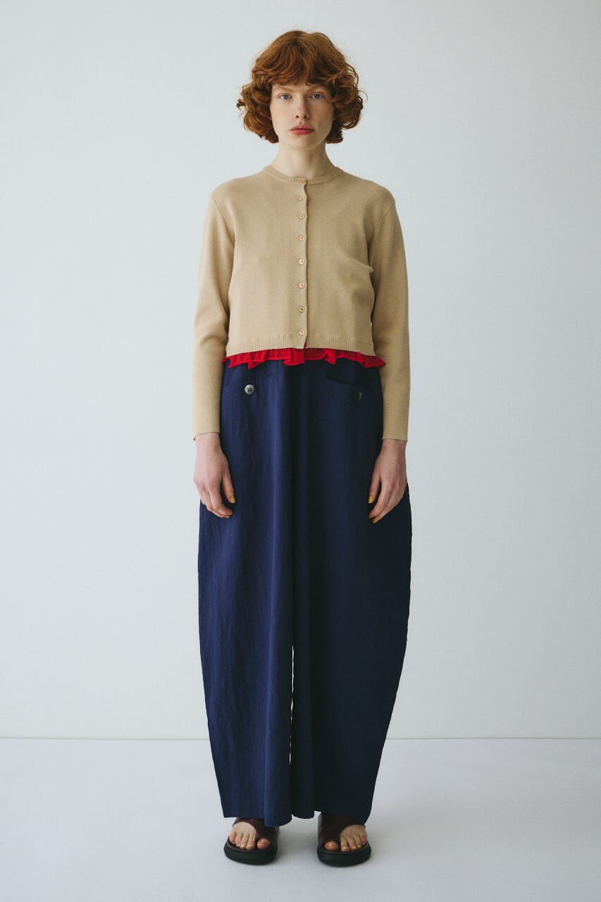 HeRIN.CYE「Double hem knit cardigan」|カーディガン|