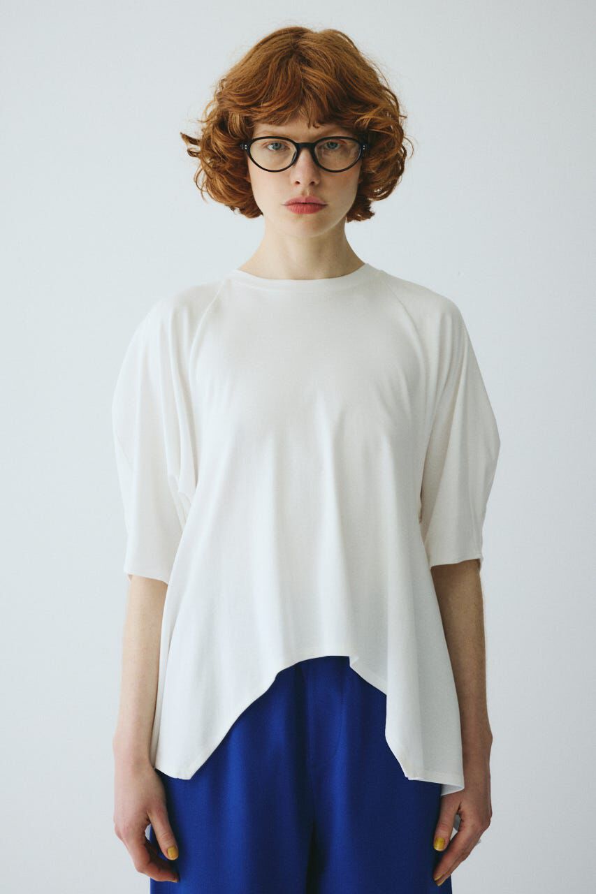 HeRIN.CYE「Flare hem cut tops」|Tシャツ・カットソー|WHT