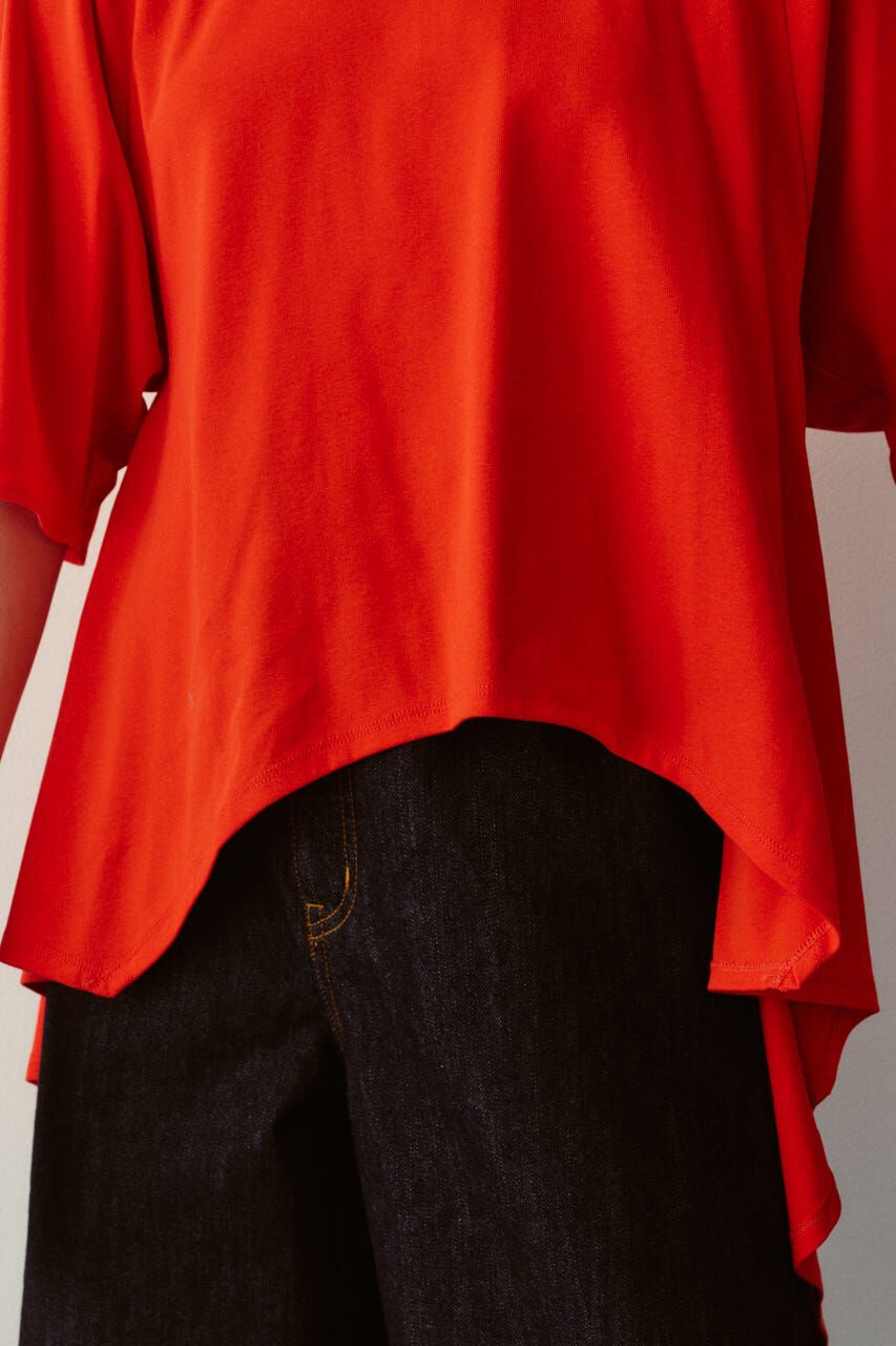 HeRIN.CYE「Flare hem cut tops」|Tシャツ・カットソー|