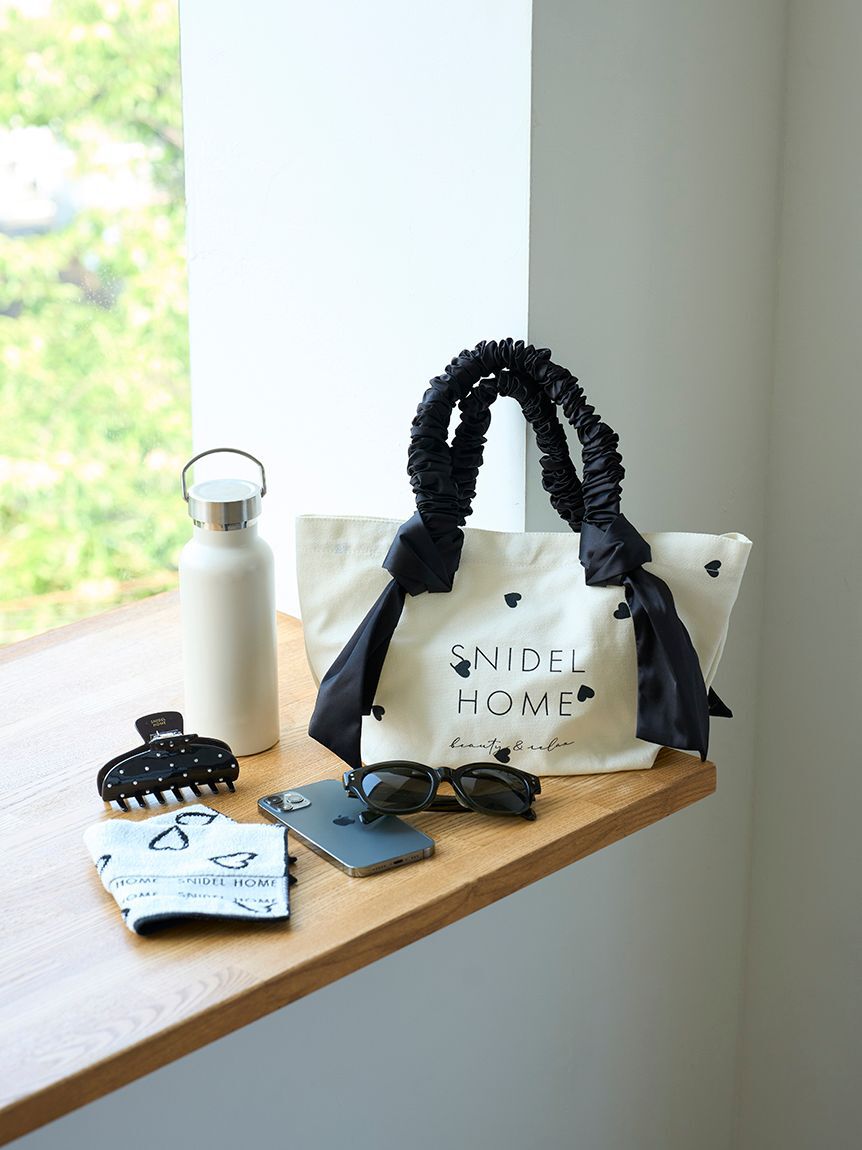 SNIDEL HOME「オーガニックキャンバストート -SMALL-（HEART）」|トートバッグ|