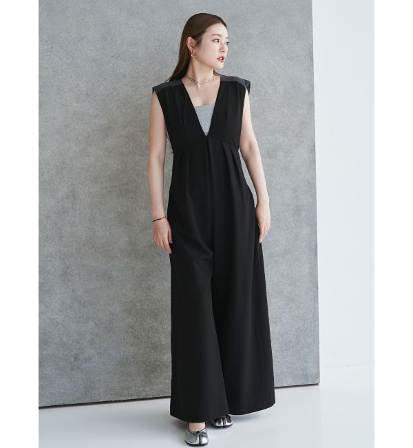 ELENDEEK「【FUJIKO&times;ELENDEEK】BICOLOR COMBINAISON」|オールインワン|