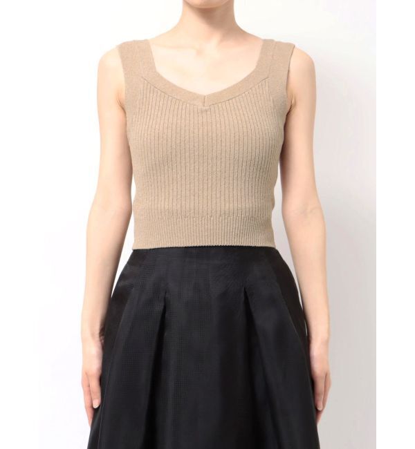 ELENDEEK「【FUJIKO&times;ELENDEEK】RIB KNIT TANK」|タンクトップ|