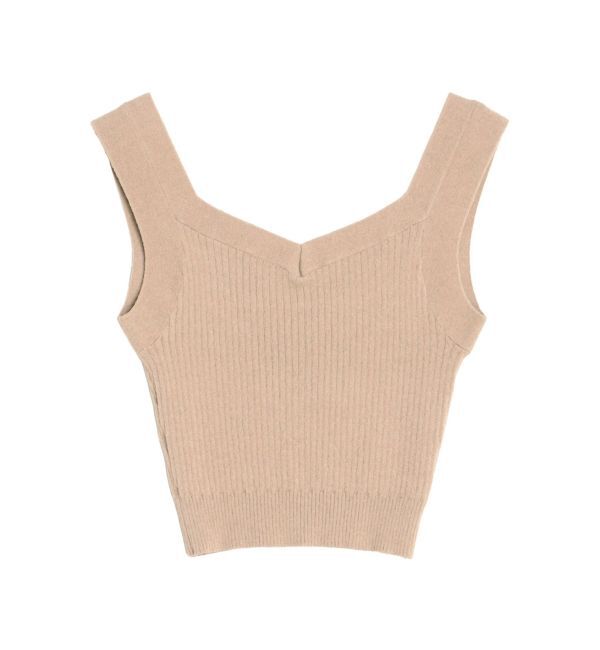ELENDEEK「【FUJIKO&times;ELENDEEK】RIB KNIT TANK」|タンクトップ|