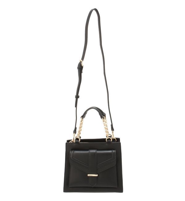 RESEXXY「フラップポイントスクエアハンドバッグ」|ハンドバッグ|