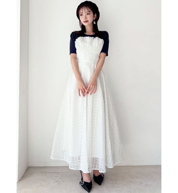 RESEXXY「バルーンヘムドッキングワンピース」|ワンピース|